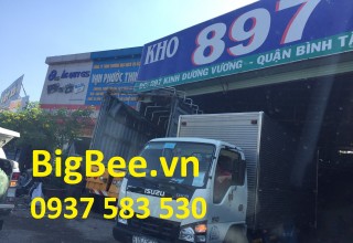 BigBee đi gửi băng keo, dây đai cho khách ở Tuy Hòa, Phú Yên tại chành xe Tý Nhông 897 Kinh Dương Vương, Bình tân, TpHCM